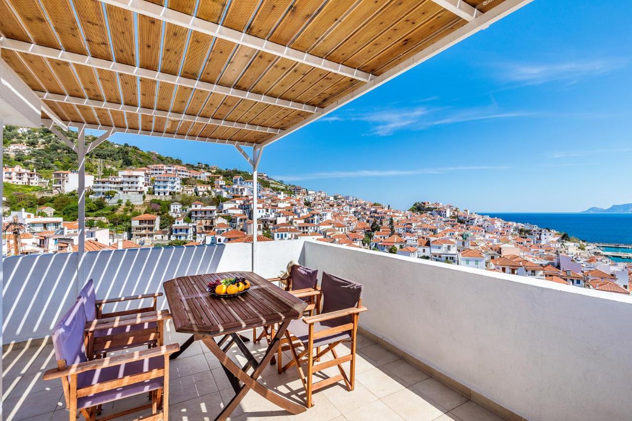 Вилла The Maritime House Скопелос Экстерьер фото